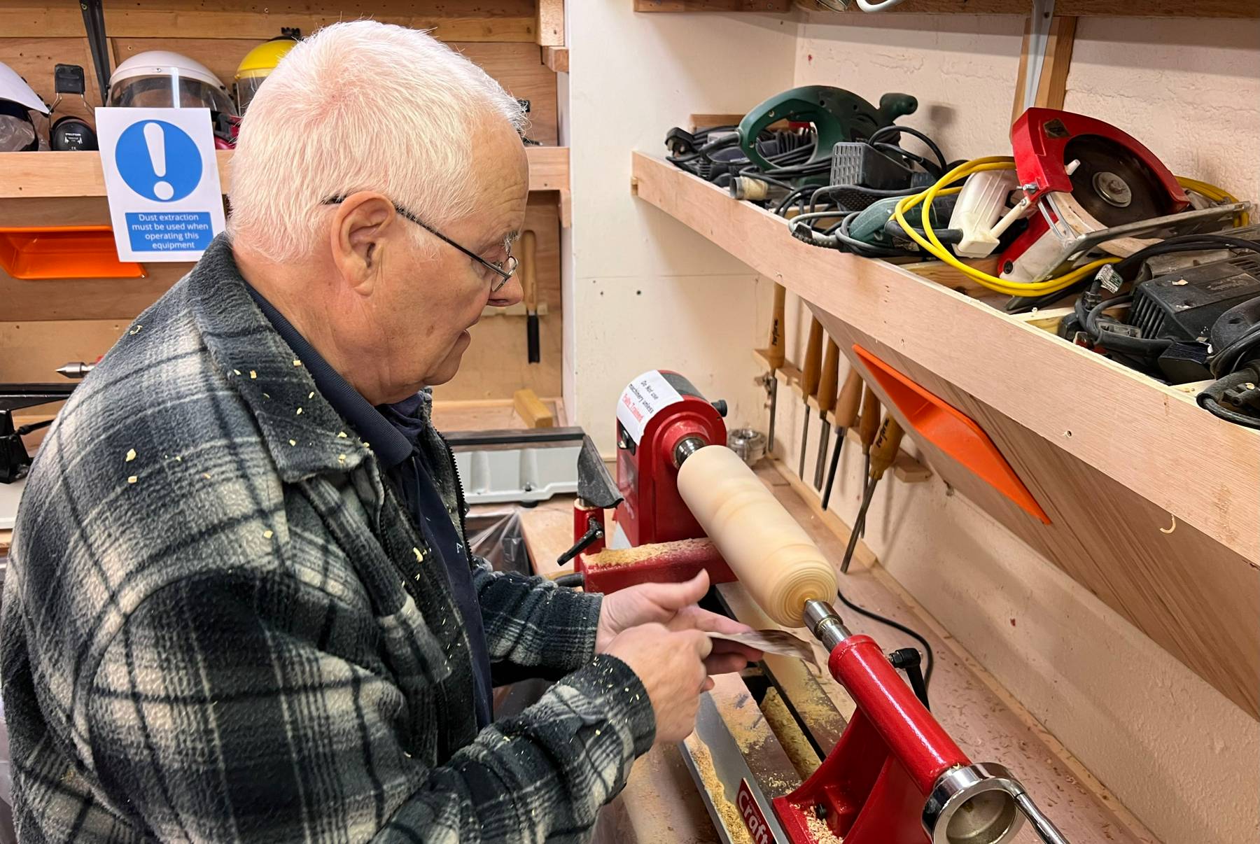 Restored candlesticks handover